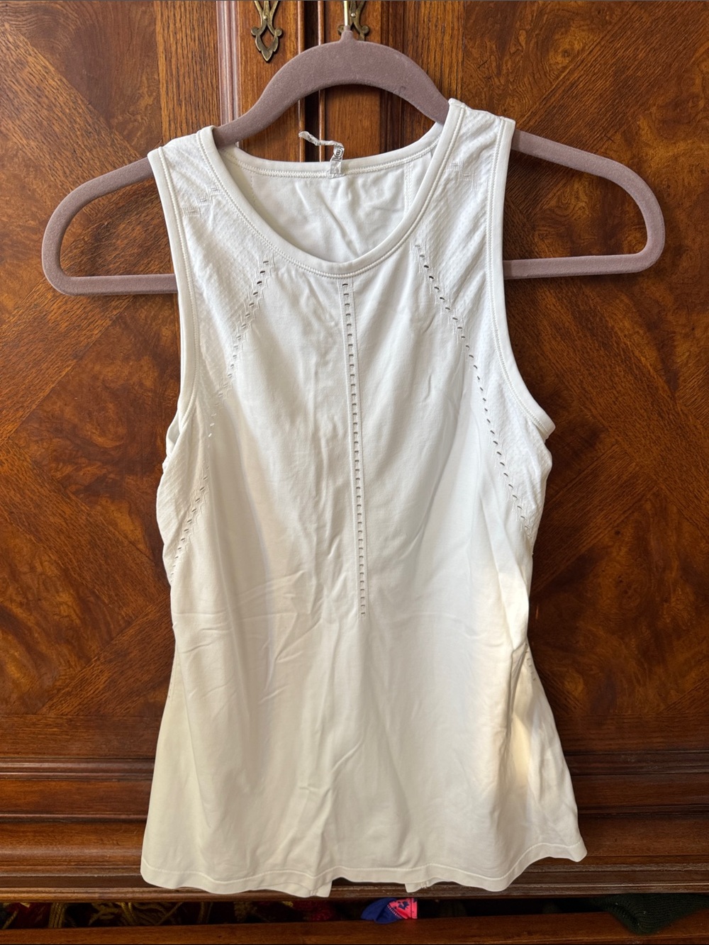 Athleta Sweatwicking White Tank size XS